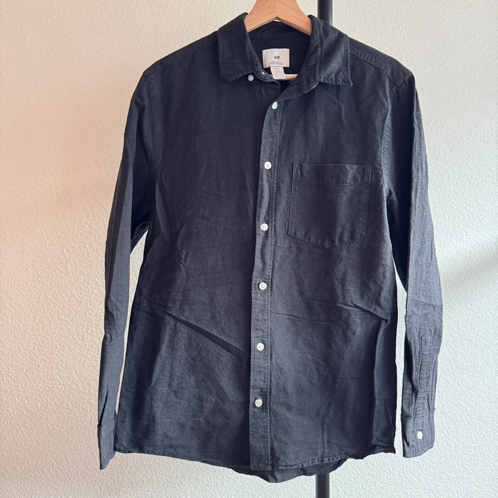 Cotton Button-Up Shirt